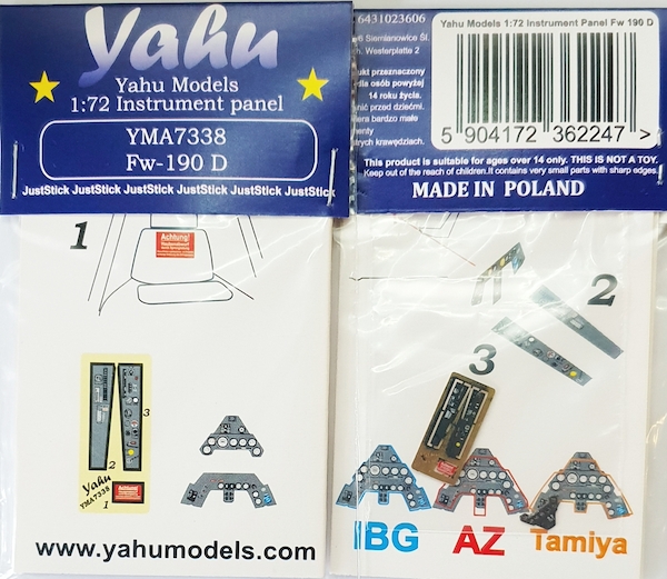 Instrument Panel Focke Wulf FW190D (IBG) YMA7338