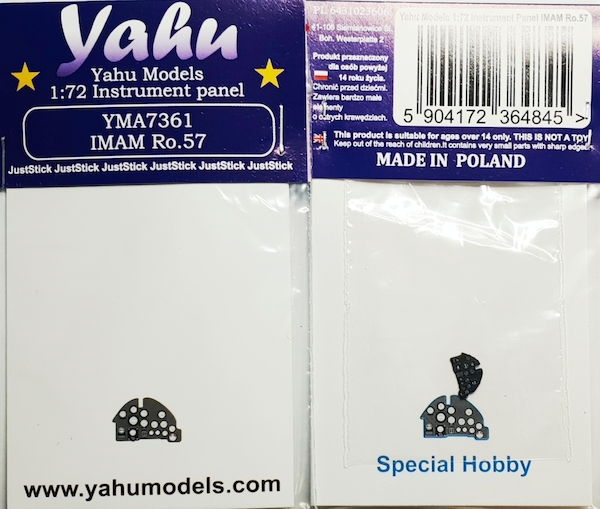 Instrument Panel IMAM Ro.57 (Special Hobby) YMA7361