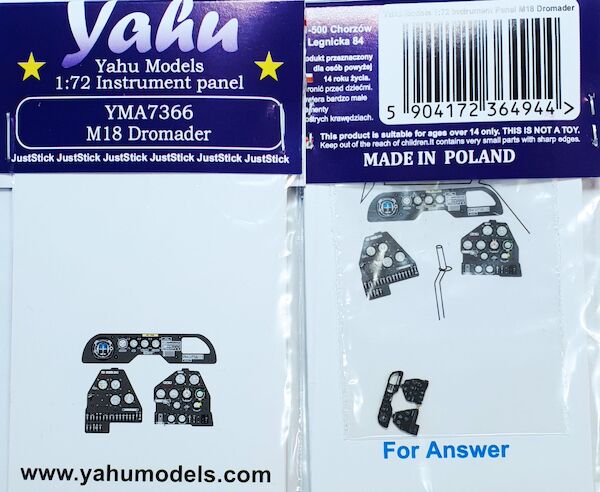 Instrument Panel M18 Dromader (Answer)  YMA7366