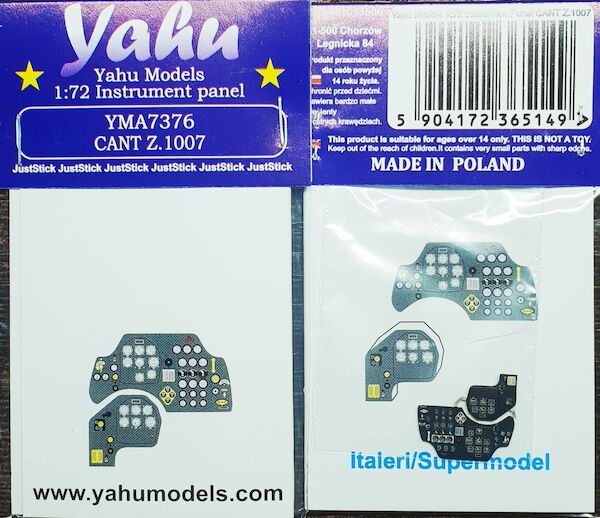 Instrument Panel CANT Z.1007 (Italeri/Supermodel)  YMA7376