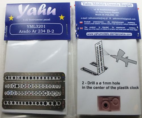 Instruments and Bezels Arado Arado AR234 (Fly) YML3201