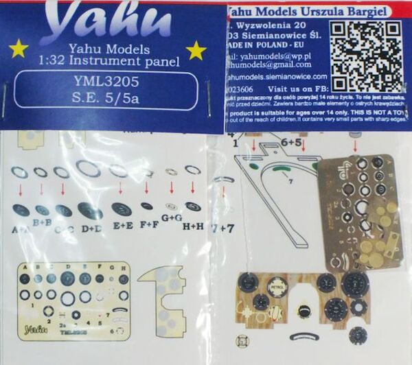 Instruments and Besels RAF Se5A  YML3205