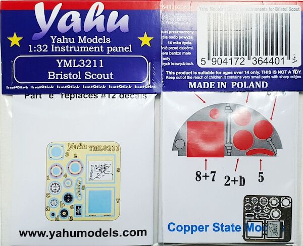 Instruments and Bezels Bristol Scout (Copper State) YML3211