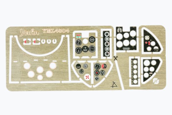 Instrument Panel I.A.R. 80 late (Hobby Boss)  YML4804