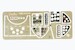 Instrument Panel I.A.R. 80 late (Hobby Boss) YML4804