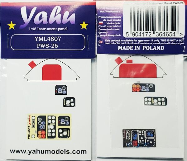 Instrument Panel PWS-26 (LukGraph) YML4807