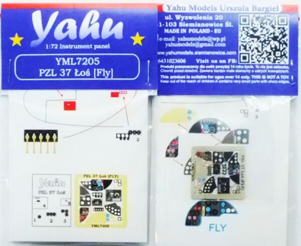 Instrument Panel PZL 37 Los (FLY) YML7205