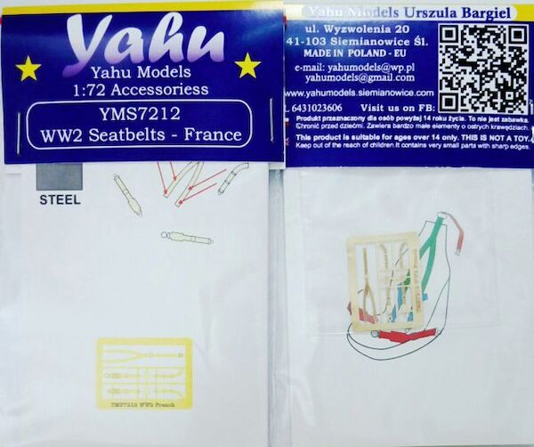 WW2 seatbelts France YMS7212