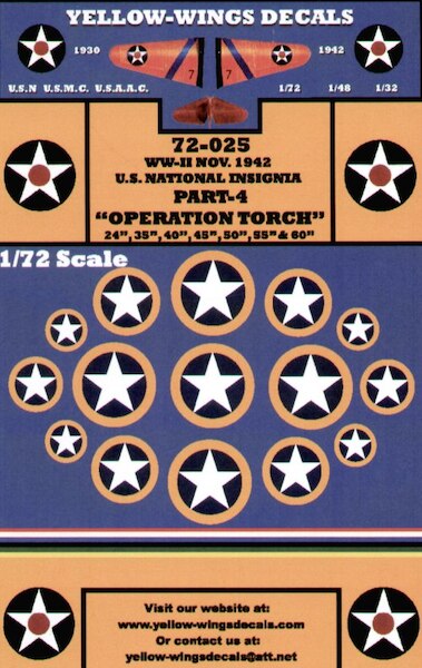 US National Insignia Operation Torch  72-025