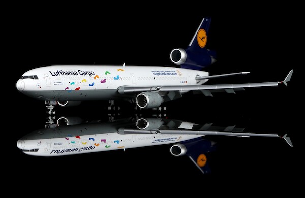 McDonnell Douglas MD11F Lufthansa Cargo D-ALCD Flaps down  YY1102F