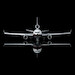 McDonnell Douglas MD11 House Colors N211MD Flaps Down YY1103F