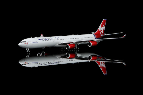 Airbus A340-600 Virgin Atlantic G-VWIN Flaps Down YY34624F
