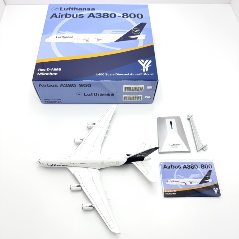 YY Wings YY38001 Airbus A380 Lufthansa New Livery D-AIMB