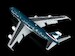 Boeing 747-200 Cathay Pacific "The Spirit of Hong Kong 97" B-HIB Flaps down
