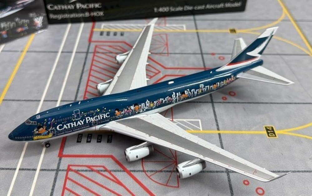 YY Wings YY74405 Boeing 747-400 Cathay Pacific Boeing Spirit