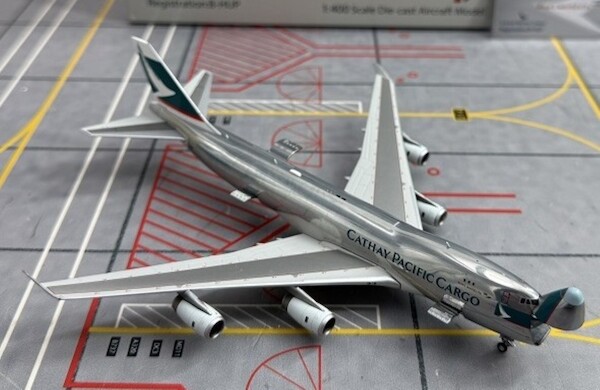 Boeing 747-400F Cathay Pacific Cargo Polished  B-HUP Interactive  YY74406DP