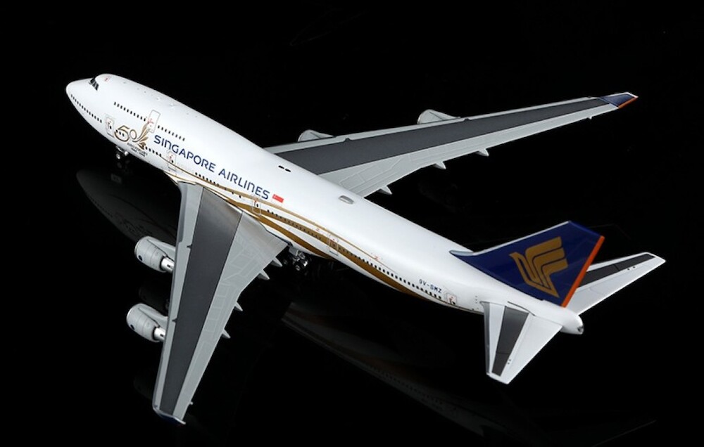 YY Wings YY74417 Boeing 747-400 Singapore Airlines 9V-SMZ