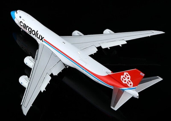 Boeing 747-8F cargolux "Not Without My Mask" LX-VCF Flaps Down YY74802F