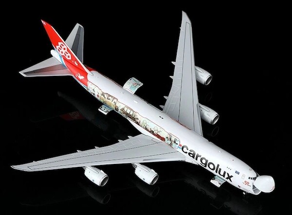 Boeing 747-8F cargolux "Cutaway" LX-VCM Interactive YY74803C
