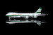 Boeing 747-8F Cathay Pacific 80th Anniversary Retro B-LJE Flap-down 