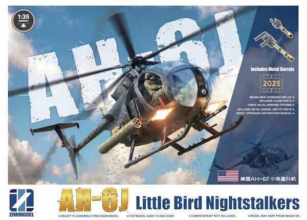Hughes AH6J Little Bird Nightstalkers zm50001