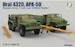 Ural 4320 and APA-5D, Airfield tow bar, Boarding ladder and supply cables (REISSUE)  ZM80159
