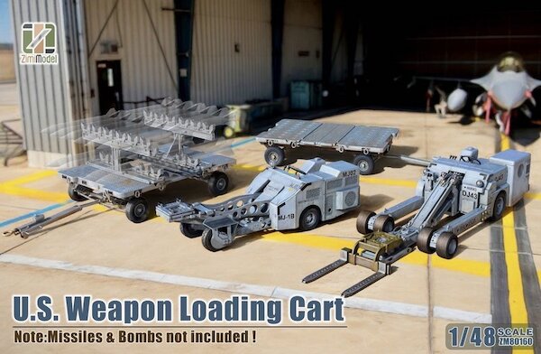 US Weapon Loading Cart s - Weapons not included ZM80160