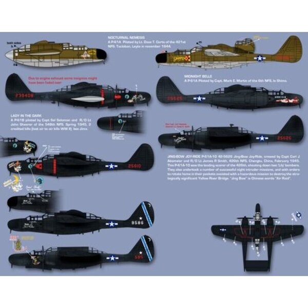 P-61 Black Widows ZTZ32-058