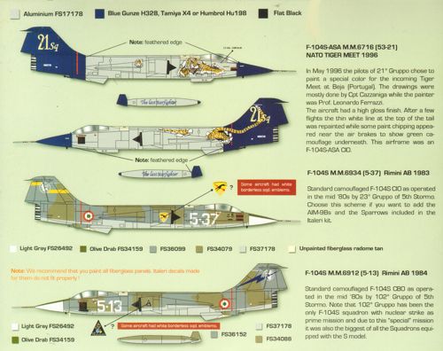 Italian F-104S Starfighter ZTZ32-060