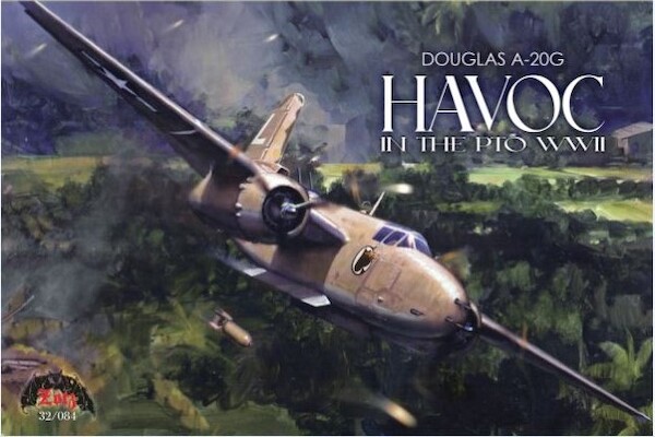 Douglas A-20G Havoc in the PTU ZTZ32-084