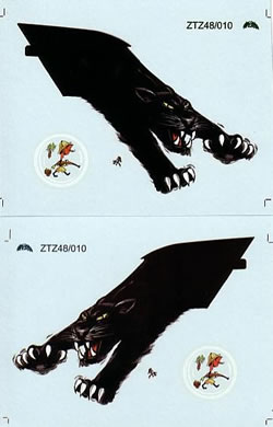 Italian Tornado "Black panther"  ZTZ48-010
