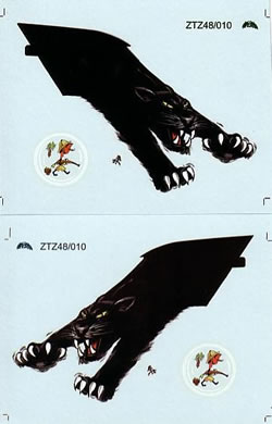 Italian Tornado "Black panther" ZTZ48-010