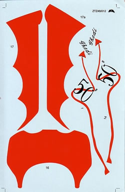 Italian Tornado "Red Devil"  ZTZ48-012