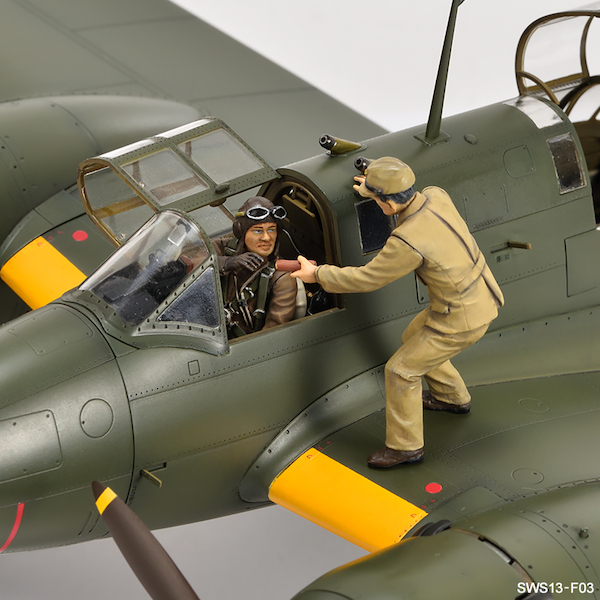 Toryu (Nick) Flight Assistance set (2 figures)  sws13-F03