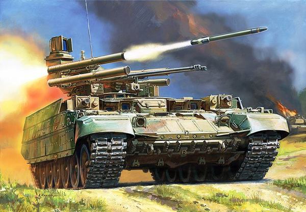 Terminator, Russian Fire Support Combat Vehicle (one only from a 2nd hand collection)  3636