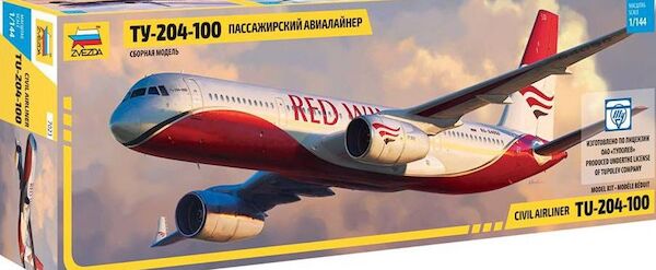 Tupolev Tu204-100 (Red Wings) 7023