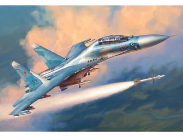 Sukhoi Su27UB Flanker C Russian Combat Trainer 7294