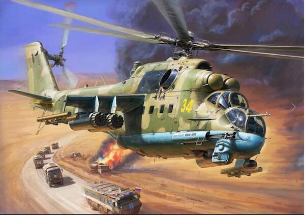 Mil Mi24P Hind-F Soviet Attack Helicopter 7315