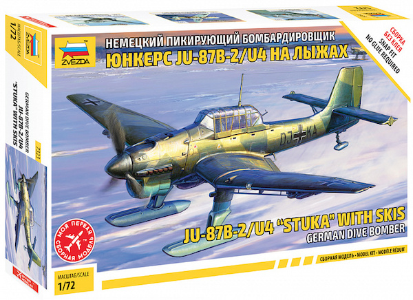 Junkers Ju87B-2/U-4 Stuka with Ski's 7323